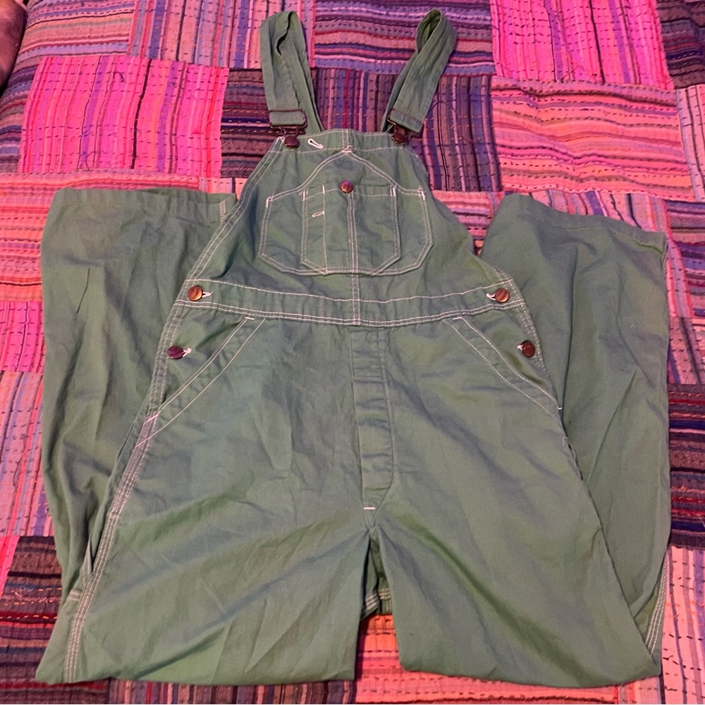 WASHINGTON DEE CEE Green Overalls